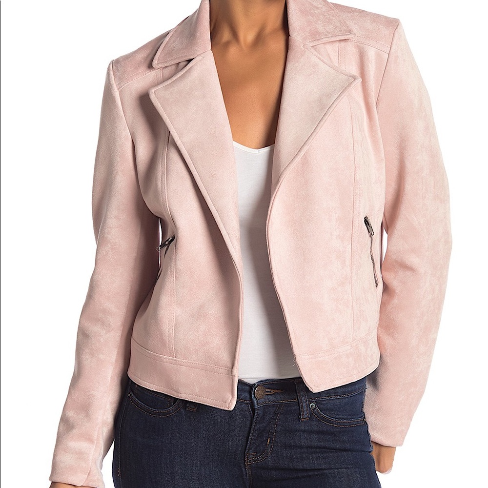EUC Philosophy Suede Moto Jacket, Women’s medium